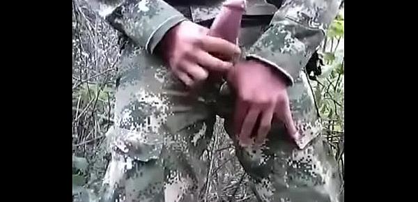  Militar Rico De Colombia Masturbandose